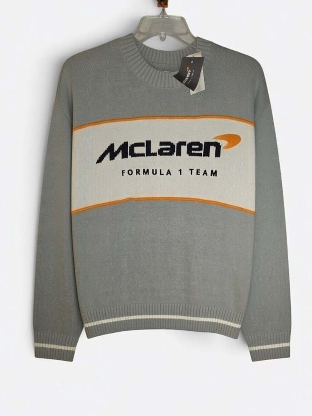 Hollister McLaren Formula 1 Team Boxy Fit Knit Sweater